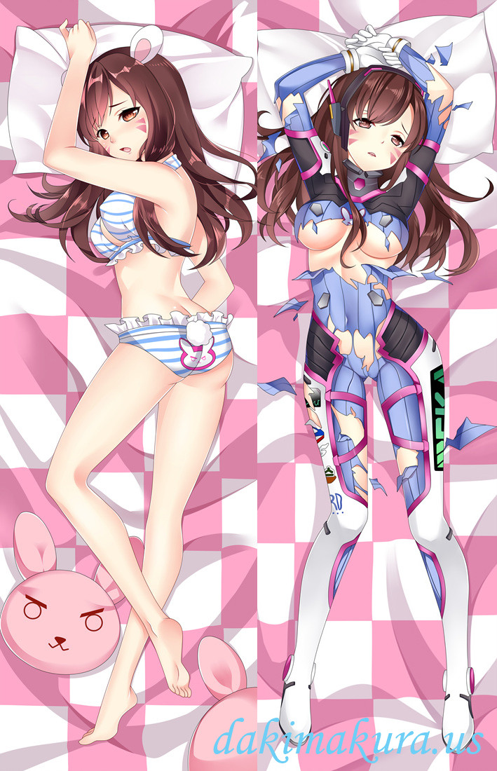 D.va - Overwatch Anime Dakimakura Japanese Love Body Pillow Cover